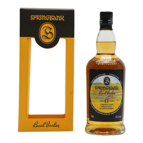 Springbank Local Barley 11 Year Old Cask Strength Single Malt Scotch Whisky (700ml) - 2022 Release