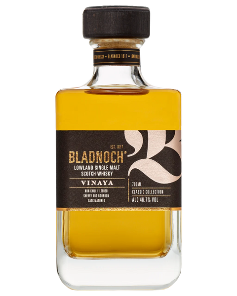 Bladnoch Vinaya Lowland Single Malt Scotch Whisky 700mL