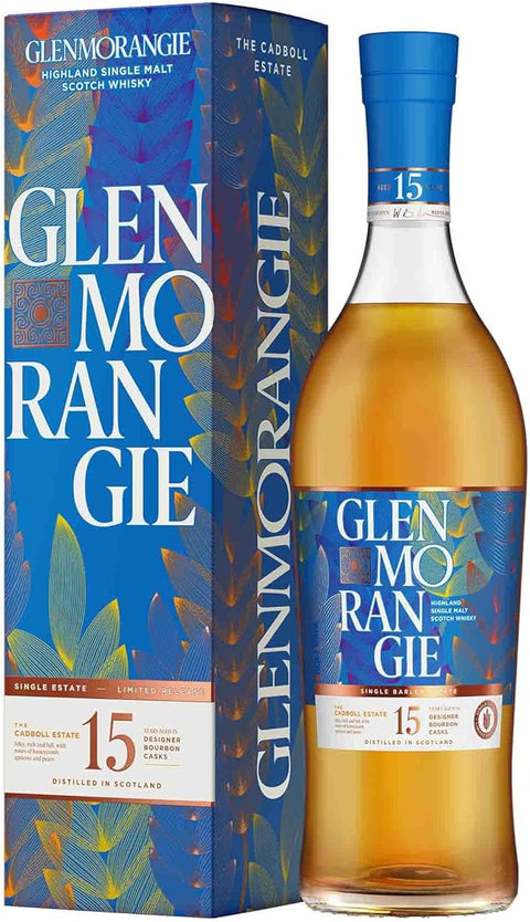 Glenmorangie The Cadboll Estate 15 Year Old Single Malt Scotch Whisky (700ml) - Batch 2, ABV: 43%