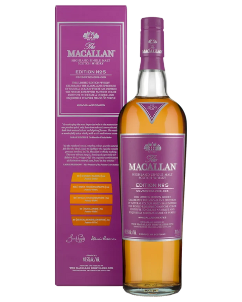 The Macallan Edition No. 5 Single Malt Scotch Whisky