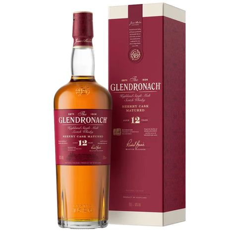 Glendronach 12 Year Old 2025 Release Single Malt Whisky 700ml, ABV 43%