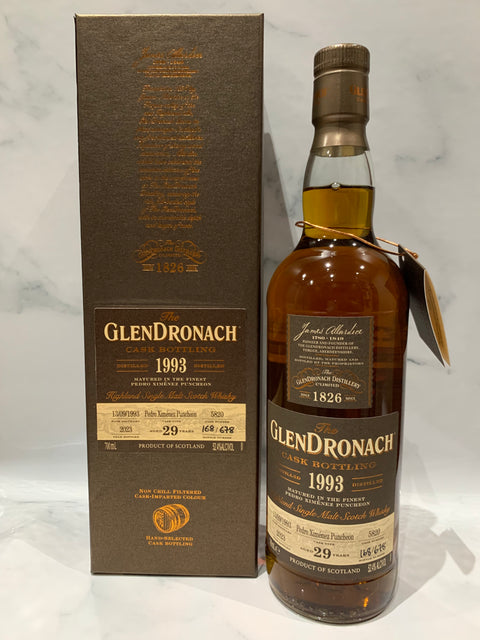 Glendronach 29 Year Old 1993 Cask Bottling 5820 700ml, ABV 52.4%