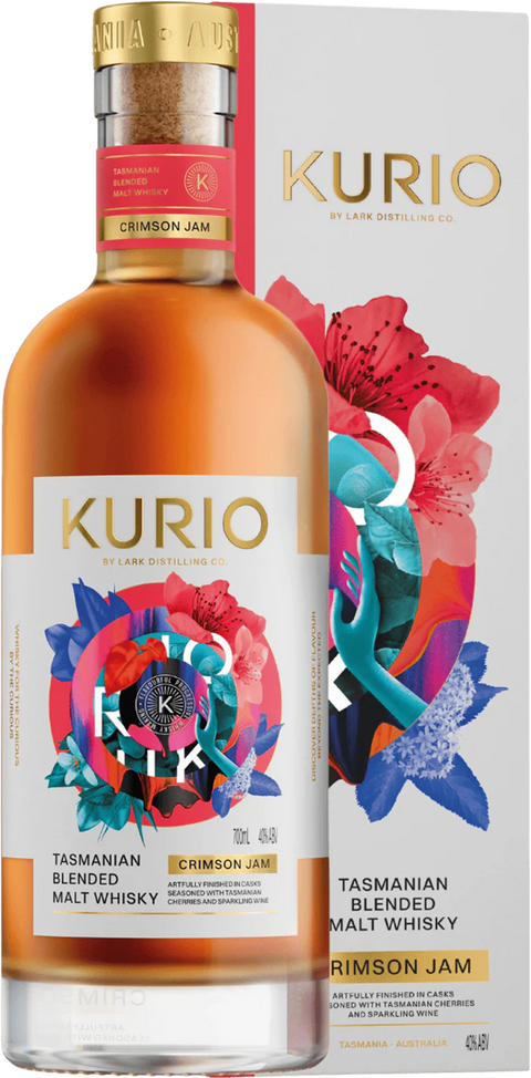 KURIO By Lark Crimson Jam Tasmanian Blended Whisky 700ml