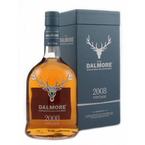 The Dalmore Vintage 2008 15 Year Old Single Malt Scotch Whisky 700ml ABV 45.8%