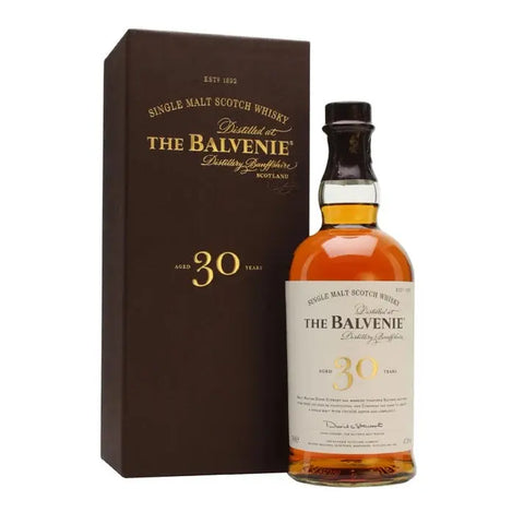 The Balvenie 30 Year Old Single Malt Scotch Whisky 700ml, ABV 47.3% Balvenie