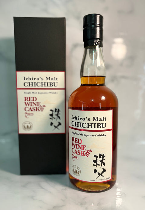 Chichibu Red Wine Cask 2023 Ichiro's Single Malt Japanese Whisky 700ml