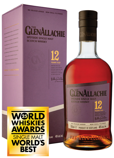 The GlenAllachie 12 Year Old Single Malt Scotch Whisky