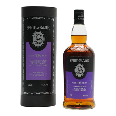 Springbank 18 Year Old 2021 Bottling 700ml, ABV 46%