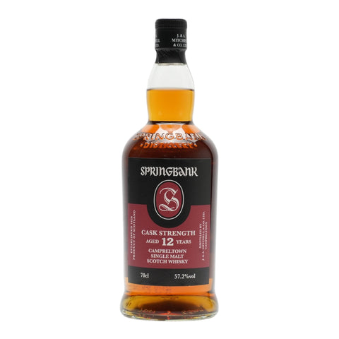 Springbank 12 Year Old Cask Strength Batch 25 700ml, ABV 57.2%