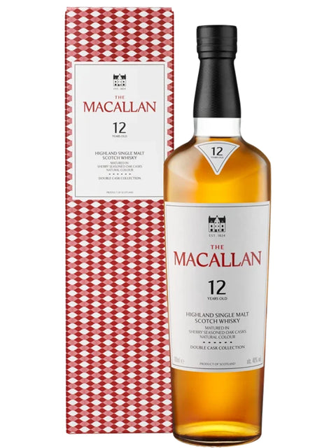 The Macallan 12 Year Old Double Cask 2025 Single Malt Scotch Whisky 700mL, 40%