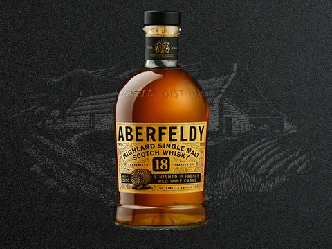 Aberfeldy 18 Year Old Limited Edition Tuscan Red Wine Cask Finish (700ml), ABV 43%
