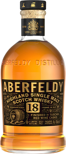 Aberfeldy 18 Year Old Limited Edition Tuscan Red Wine Cask Finish (700ml), ABV 43%