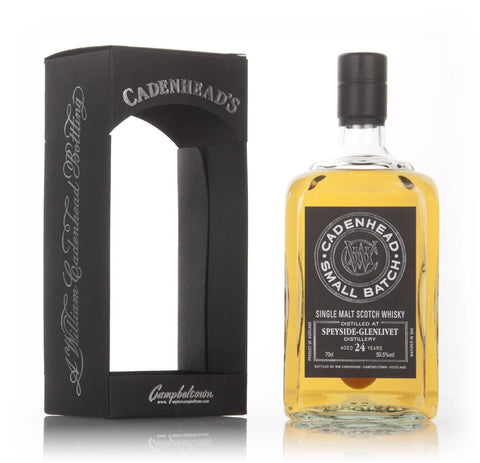 Speyside 24 Year Old 1991 WM Cadenhead Small Batch Single Malt Scotch Whisky 700mL