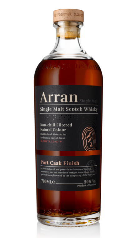 Arran Port Cask Finish Island Single Malt Scotch Whisky (700ml)  ABV: 50%