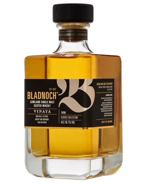 Bladnoch Vinaya Lowland Single Malt Scotch Whisky 700mL
