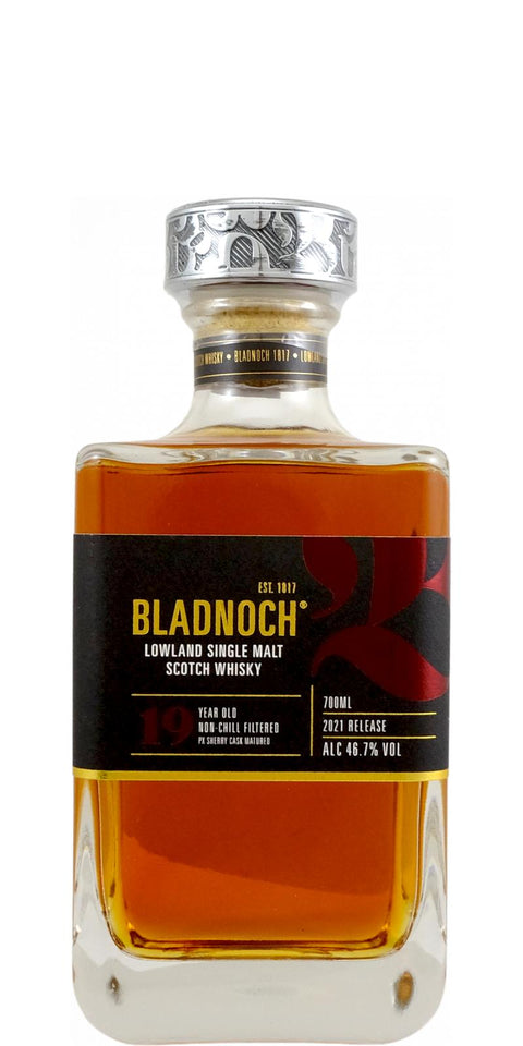 Bladnoch 19YO Single Malt Scotch Whisky 700ml (ABV 46%)