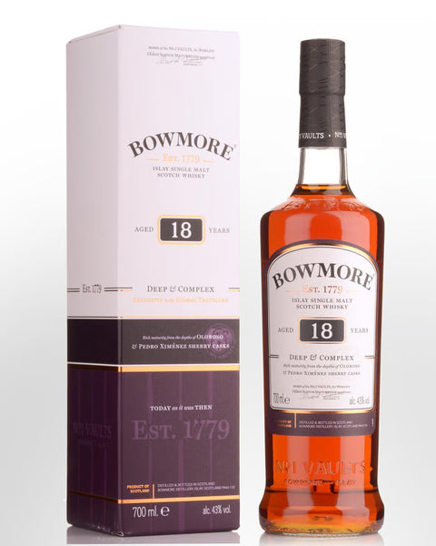 Bowmore Deep & Complex 18 Year Old Single Malt Scotch Whisky (700ml)