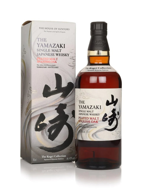 Yamazaki Peated Malt Spanish Oak Kogei Collection Japanese Whisky 700ml