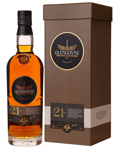 Glengoyne 21 Year Old Highland Single Malt Scotch Whisky 700mL
