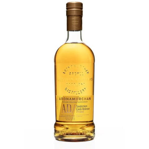 Ardnamurchan Sauternes Cask Peated Release Single Malt Whisky 700ml, ABV 50%