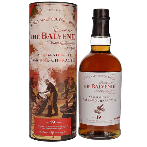 Balvenie 19 Year Old A Revelation of Cask & Character Single Malt Scotch Whisky 700ml, ABV 47.5%