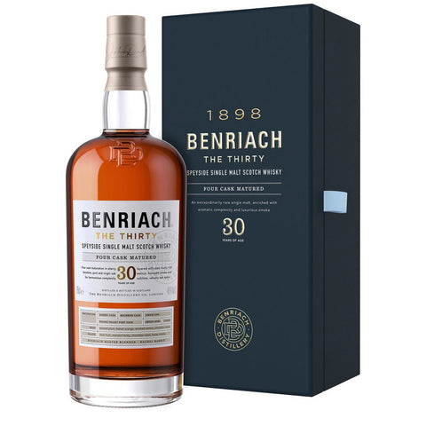 Benriach 30 Year Old Single Malt Scotch Whisky 700ml，ABV 46%
