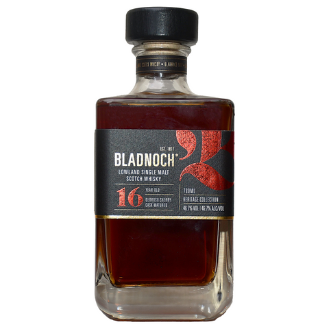Bladnoch 16 Year Old Lowland Single Malt Scotch Whisky 700ml