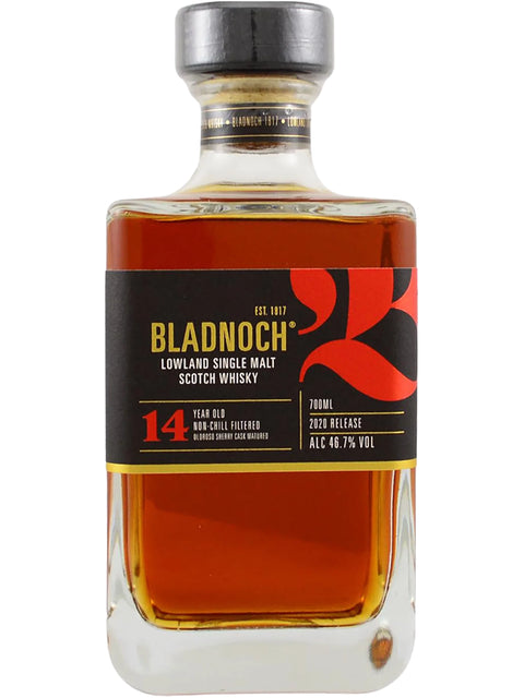 Bladnoch 14 Years Old Single Malt Scotch Whisky (700ml)，ABV: 46.7%