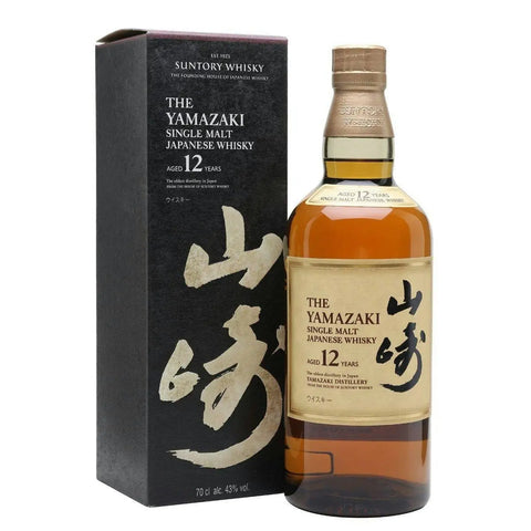 Yamazaki 12 Year Old Single Malt Japanese Whisky 700ml, ABV 43%