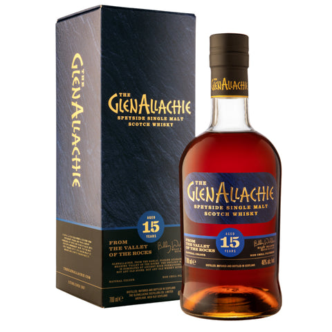 GLENALLACHIE 15 YO WHISKY 700ml ABV 46%