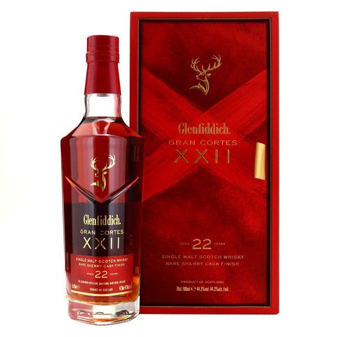 Glenfiddich 22 Year Old Gran Cortes Single Malt Scotch Whisky 700ml