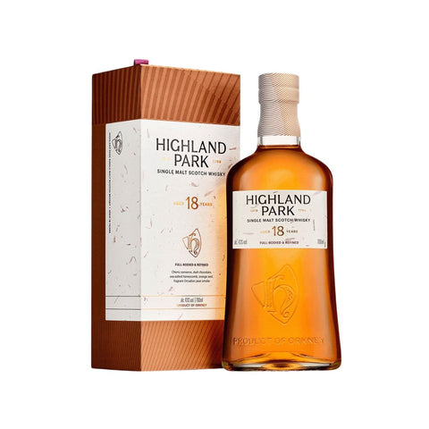 Highland Park 18YO Single Malt Scotch Whisky 700ml ABV 43%