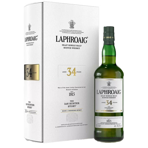 Laphroaig 34 Years Old The Ian Hunter Story Book 5 Enduring Spirit 700ml, abv 45.5%