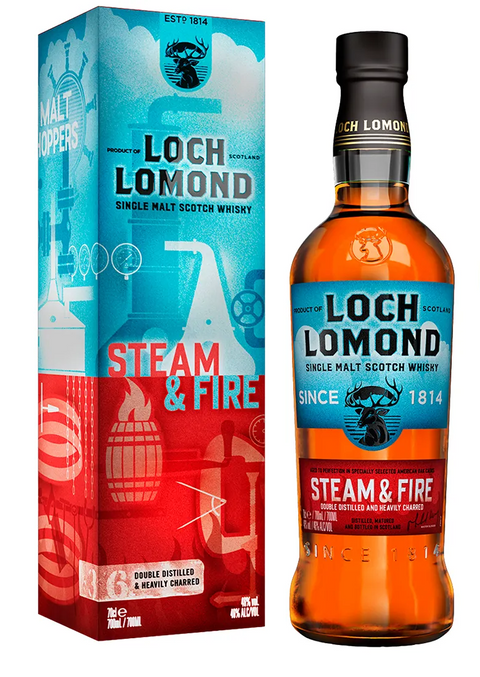 Loch Lomond Steam and Fire Single Malt Whisky 700ml, abv 46.0%