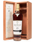Macallan 25 Year Old Sherry Oak – 2022 Release 	ABV: 43% The Macallan