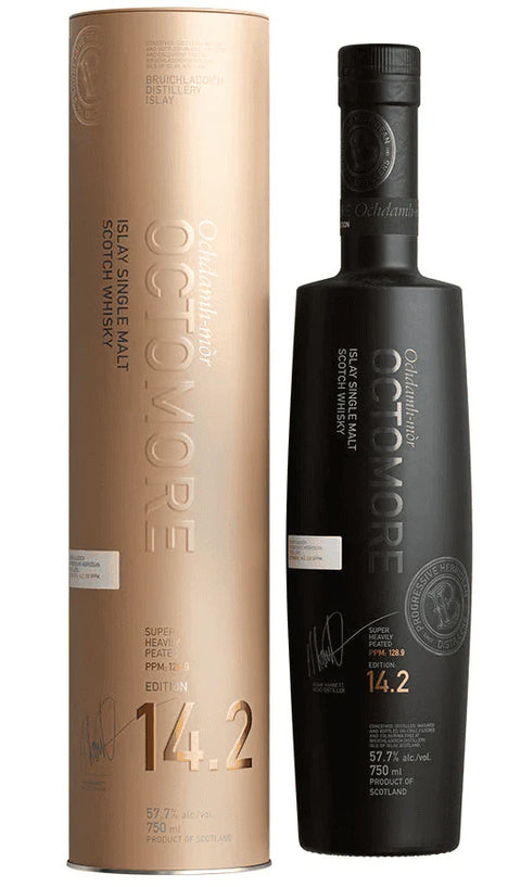 Bruichladdich Octomore 14.2 Islay Single Malt Scotch Whisky 700ml ABV 57.7%