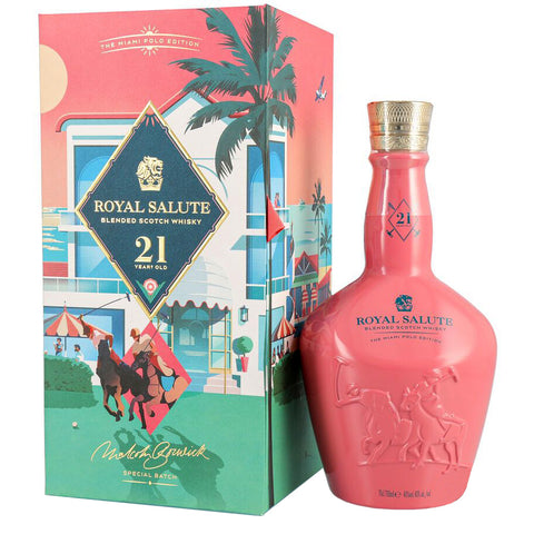 Royal Salute 21 Year Old Miami Polo Edition 700ml, ABV 40%