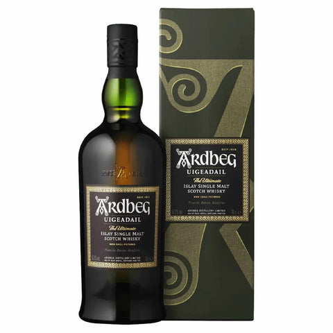 Ardbeg Uigeadail Single Malt Scotch Whisky 700ml, ABV: 54.2%