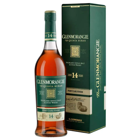 Glenmorangie The Quinta Ruban 14YO Single Malt Scotch 700mL 46%