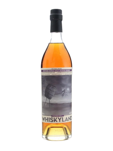 Whiskyland Chapter Thirty 1990 Pittyvaich 35 Year Old 1st Fill Sherry Hogshead Single Cask Single Malt Scotch Whisky