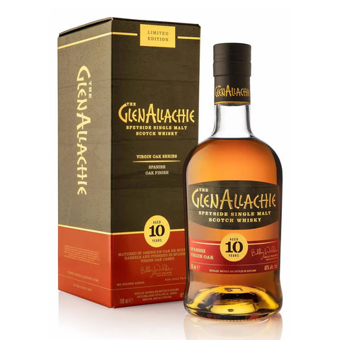 GlenAllachie 10 Year Old Spanish Oak Single Malt Scotch Whisky 700ml ABV 48%