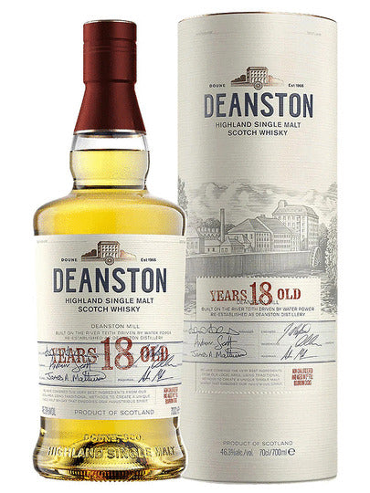Deanston 18 Year Old Single Malt Scotch Whisky 700ml, ABV 46.3%