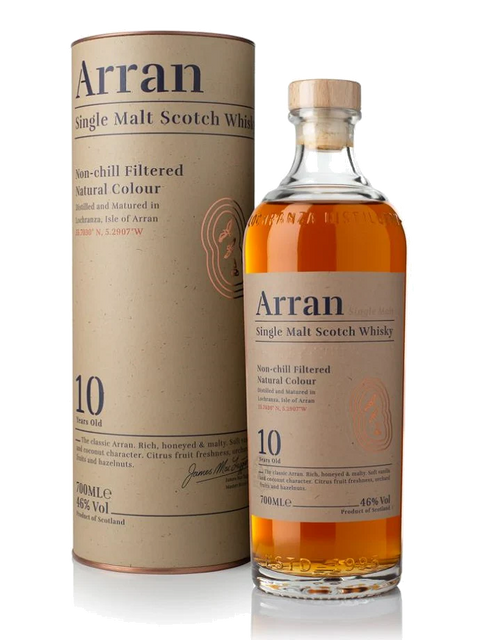 Arran 10 Year Old Single Malt Scotch Whisky 700ml