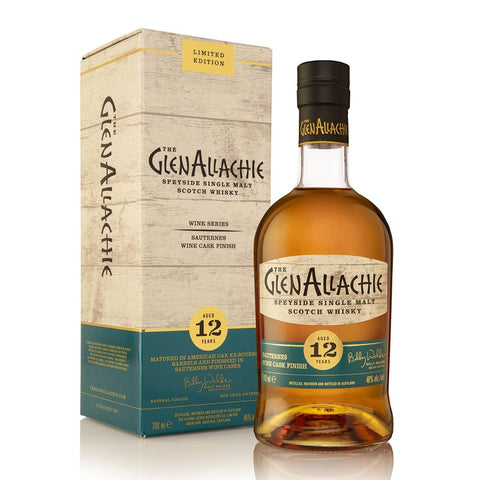 GlenAllachie 12YR Sauternes Whisky 700ml 48%