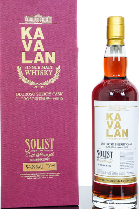 Kavalan Solist Oloroso Sherry Cask Strength Single Malt Taiwanese Whisky 700ml